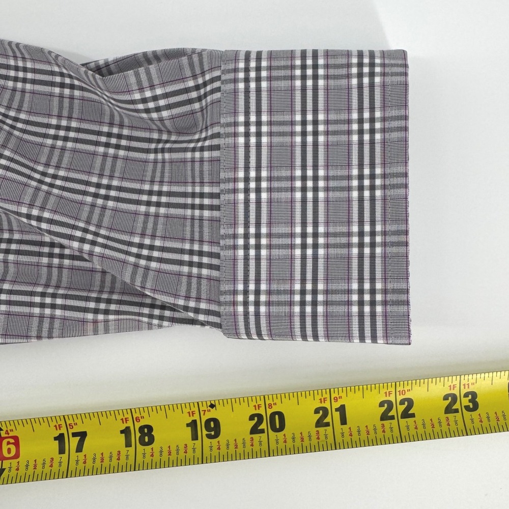 Lauren Ralph Lauren Mens XL Slim Fit Performance Stretch Plaid Dress Shirt NWT - Picture 8 of 10